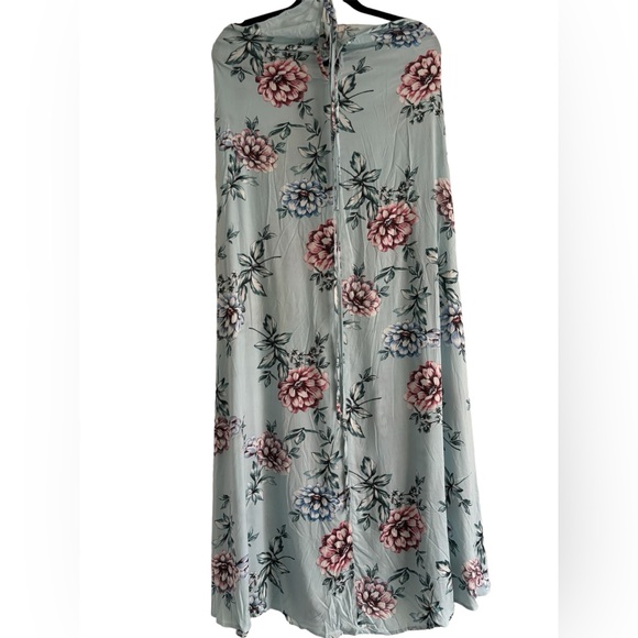 Show Me Your Mu Mu Lace Up Halter Long Maxi Sun Dress. size XS - Picture 6 of 9